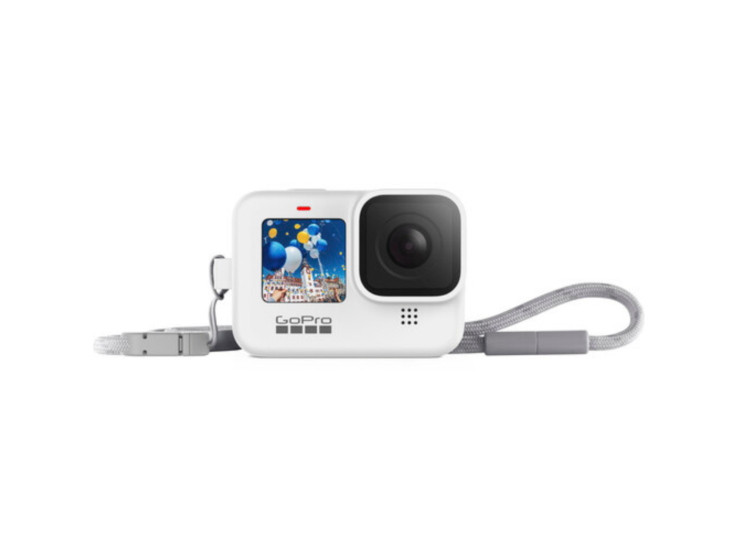 جراب وحزام GoPro لكاميرات HERO9/HERO10/HERO11 باللون الأبيض جراب وحزام GoPro لكاميرات HERO9/HERO10/HERO11 باللون الأبيض